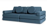 SHAPPY Spielsofa Ultra Plush Navy Blue - Velours Marine Blau NEU Bayern - Bamberg Vorschau