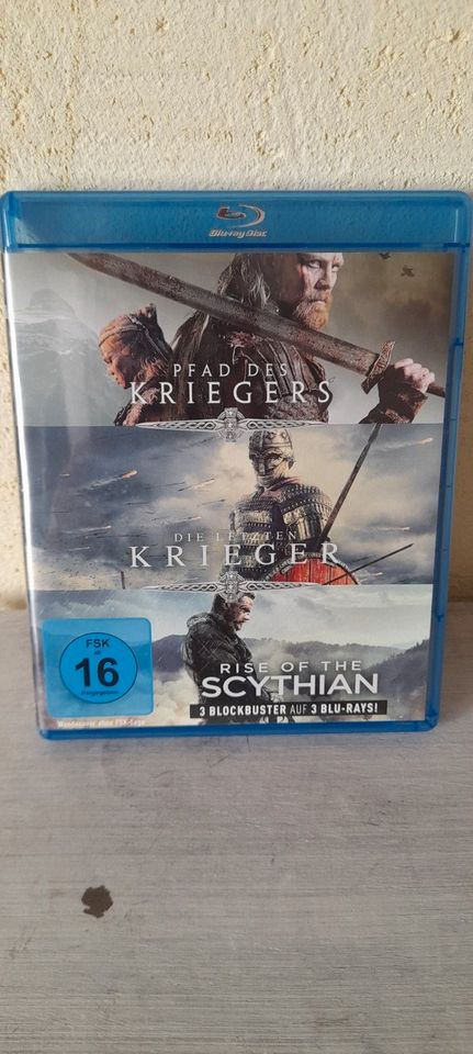 3 Blockbuster auf 3 BLU-RAYS "Pfad des Kriegers, Die letzten Krie in Freystadt