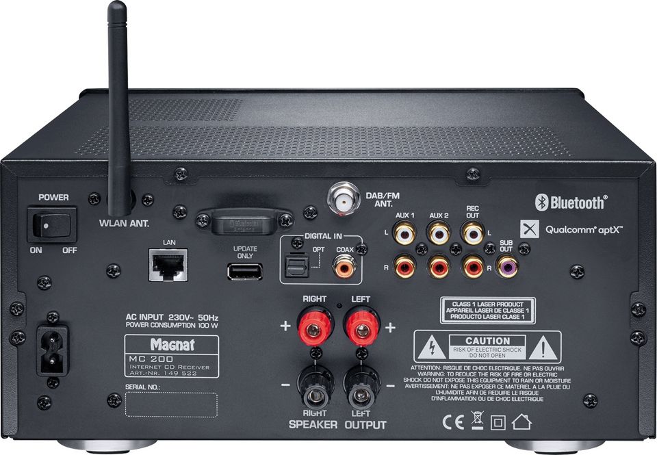 Magnat MC 200 Hi-Res-Audio Netzwerk Player - Aussteller in Lübbecke 