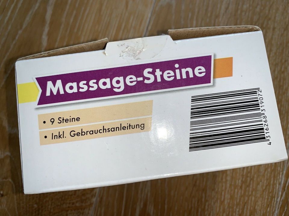 Massage • Massagesteine • Wellness • unbenutzt • OVP • Muttertag in Bergisch Gladbach