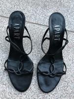 APART High Heels Riemchen elegant Ledersandalen Absatz 8 cm *TOP* Sachsen-Anhalt - Magdeburg Vorschau