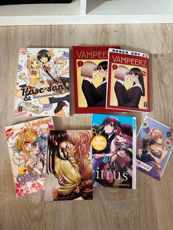 Girls Love Manga Sammlung Yuri Citrus Vampeerz Kase san Postkarte in Dortmund