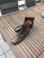 Stiefelette echtes Leder NEU in braun Hessen - Braunfels Vorschau