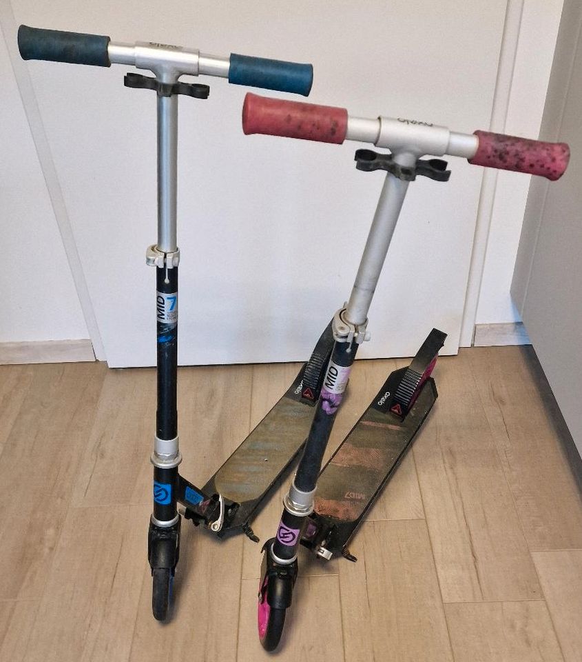 Zwei Kinderroller, Cityroller von Decathlon (Junge & Mädchen) in Ennepetal