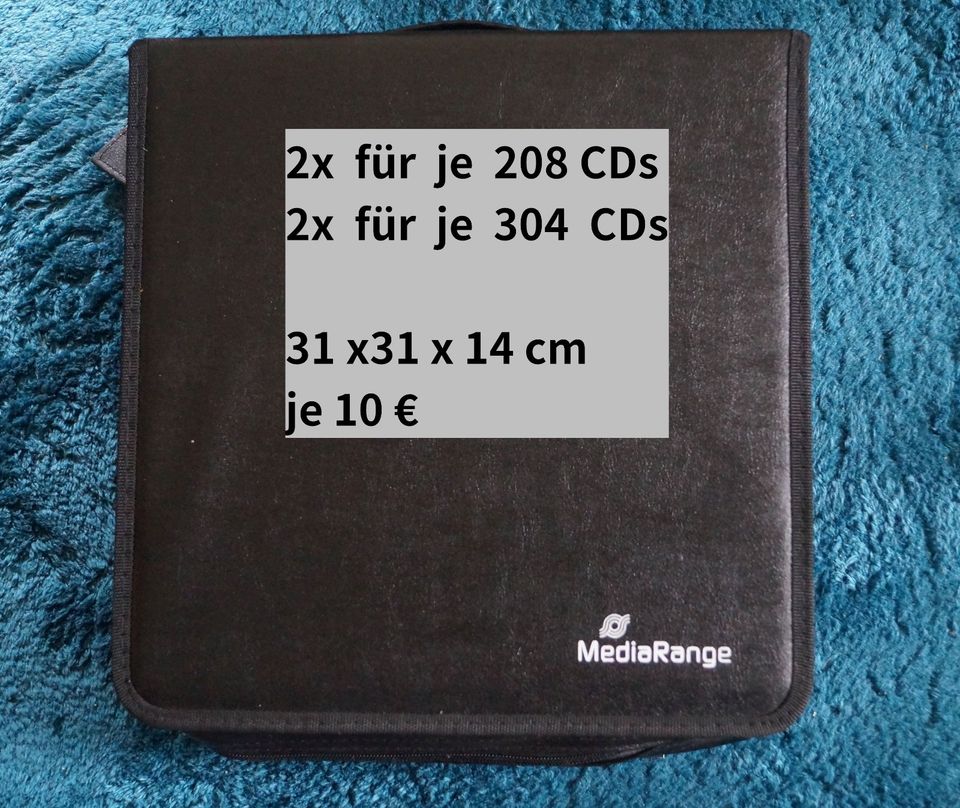 CD oder DVD Taschen - Aufbewahrungsbehälter- Case - Hama - OKANO in Zwiesel