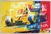 Formel 1 Kunstdruck Heinz-Harald Frentzen mit Original Autogramm Nordrhein-Westfalen - Lohmar Vorschau