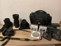 Nikon D3400 inklusive 3 Objektiven und Zubehör Niedersachsen - Bevern Vorschau