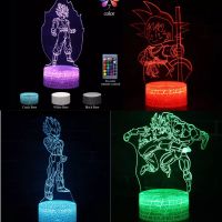 Anime Dragon Ball Z 3D Lampe Nachtlampe Nachtlicht Manga LED Nordrhein-Westfalen - Düren Vorschau