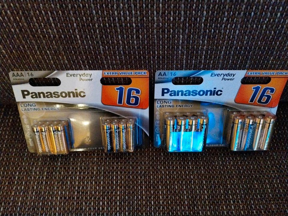 Panasonic Alkaline Batterien 16 Stück,  Typ Everyday Power in Erlangen