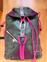 Damen Rucksack Tasche Desigual khaki/pink Hessen - Wiesbaden Vorschau