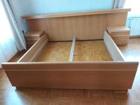 Ehebett, Überbau und 2 Nachtschränke Niedersachsen - Salzhemmendorf Vorschau