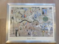 Bild, Miro im Aluminiumrahmen, silber, 97 cm x 77 cm Bochum - Bochum-Südwest Vorschau