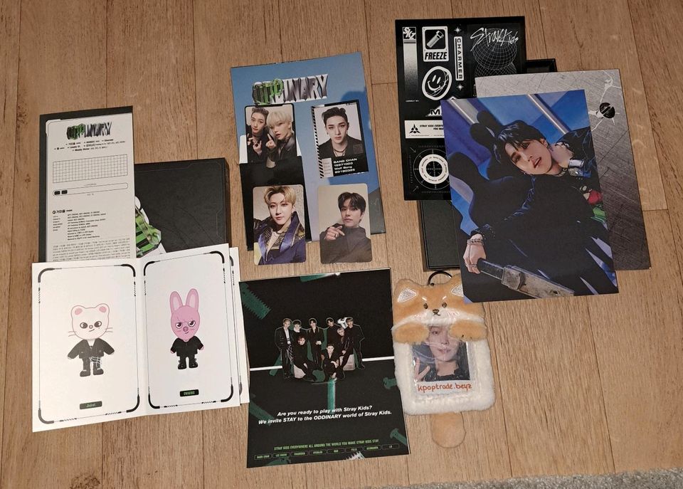 wts limited ver oddinary bangchan, changbin, seungmin, felix in München