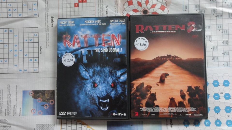 Ratten und Ratten 2 DVD selten gebrauchter Zustand in Berlin