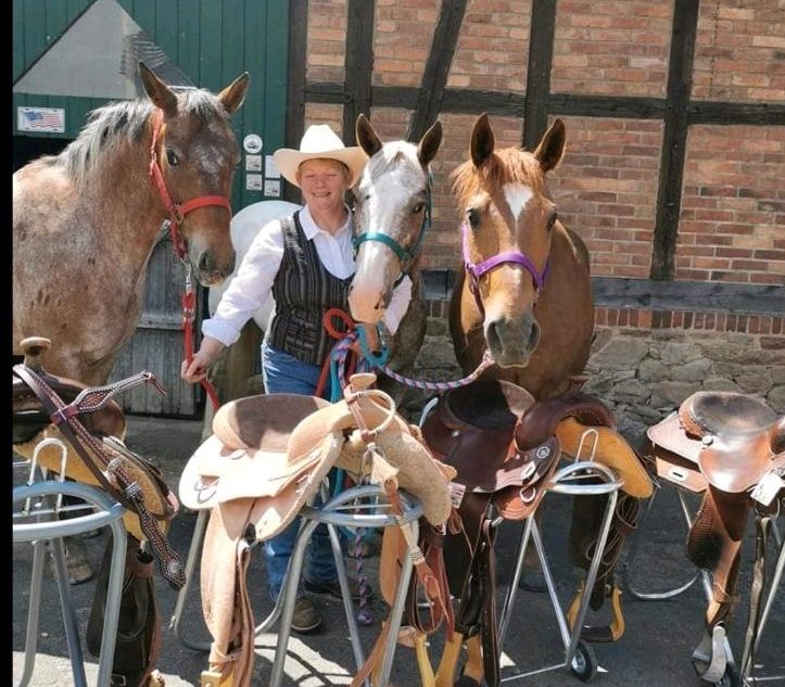 Gebrauchte Westernsättel in großer Auswahl Sattel Reiten in Homberg (Efze)