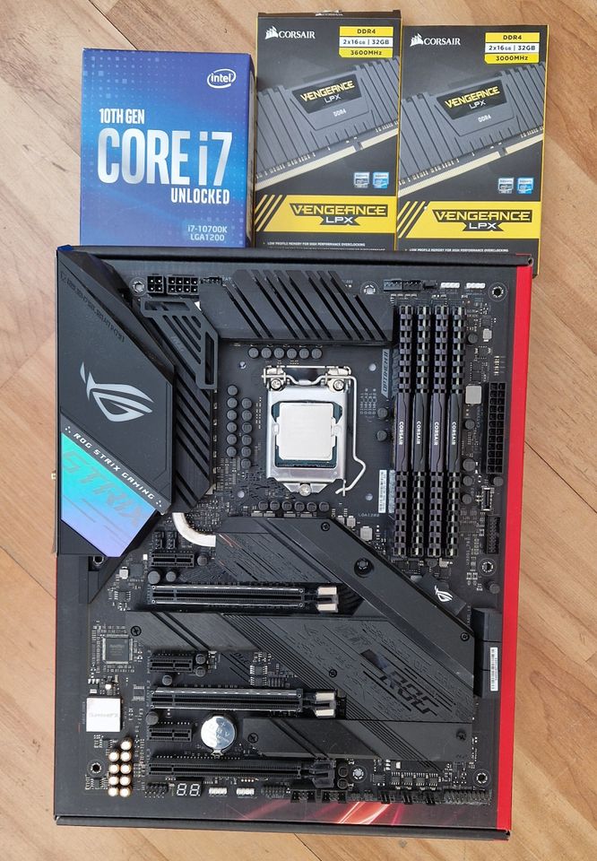 Gaming PC Bundle - Mainboard Asus, Intel i7 CPU, Corsair DDR in Bochum