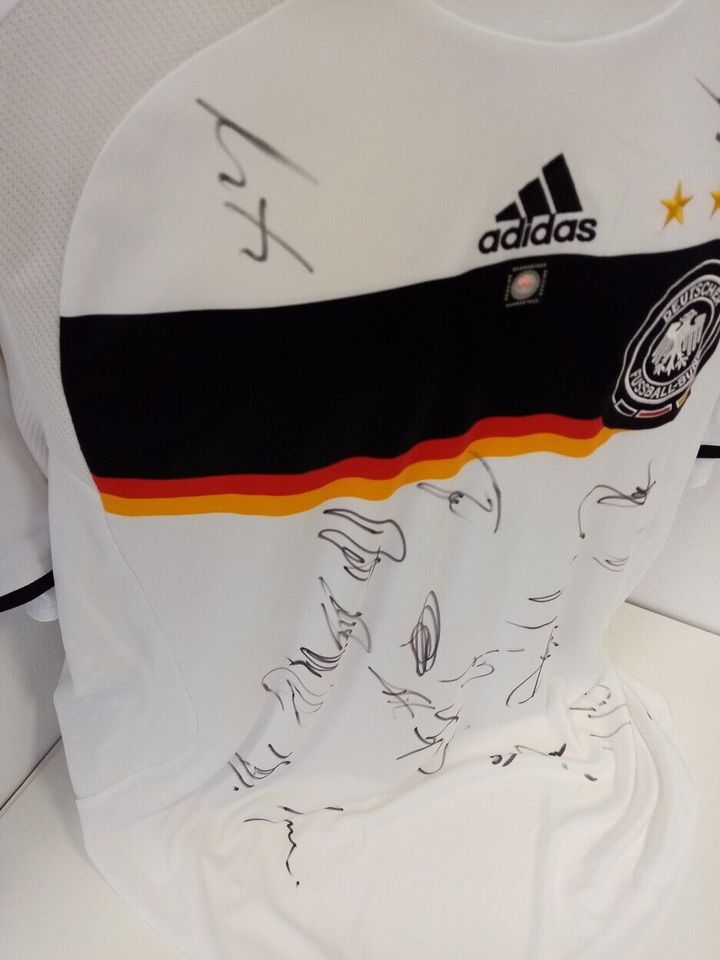 Deutschland Trikot EM 2008 Teamsigniert COA Autogramm Adidas XL in Lünen