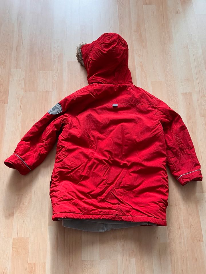 rote Winterjacke von Verbaudet 3 in 1 in Raubling