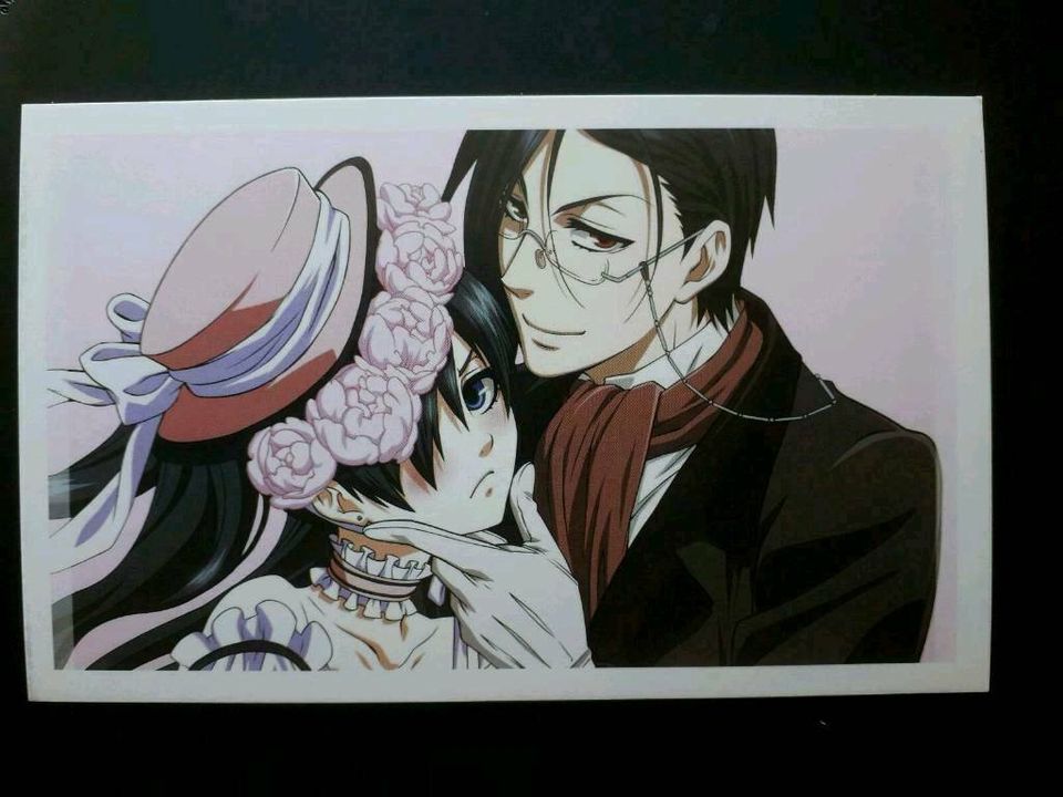 Black Butler Postkarten Sammelkarten Anime in Sonnenbühl