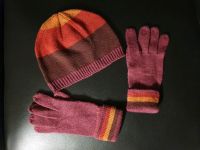 Mütze und Handschuhe Set - Orange, rot, braun, lila Niedersachsen - Wilhelmshaven Vorschau