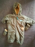 Gefütterter Winteroverall mit Handschuhen Gr. 62 Bayern - Margetshöchheim Vorschau