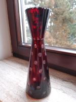 Blumenvase dunkelrot Bayern - Augsburg Vorschau