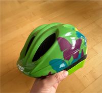 Fahrradhelm Kinder ked wie neu 52-55 grün Blumen Schmetterling Baden-Württemberg - Mönsheim Vorschau