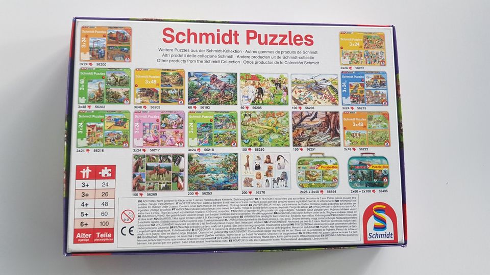 ☆☆☆ Puzzle | 100 Teile | Schmidt / Schleich | Ausritt ☆☆☆ in Sassenburg