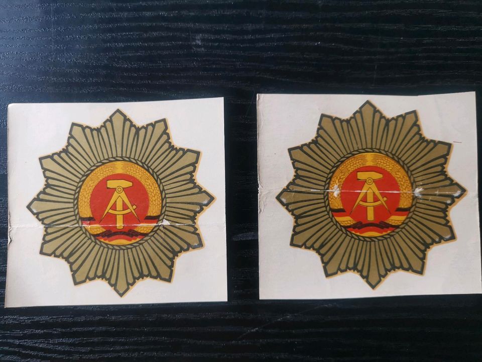 DDR Volkspolizei Decals, Aufkleber, Sticker, top original