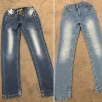 2 Hosen für schlanke Mädchen verstellbarer Bund 128 Jeans blau Gotha - Tabarz/Thüringer Wald Vorschau