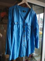 Hellblaue Bluse von via Appia due in Größe 46 Bayern - Erlangen Vorschau