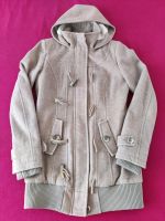 Winter Mantel Jacke Damen beige mit Kapuze Größe M Bayern - Wehringen Vorschau