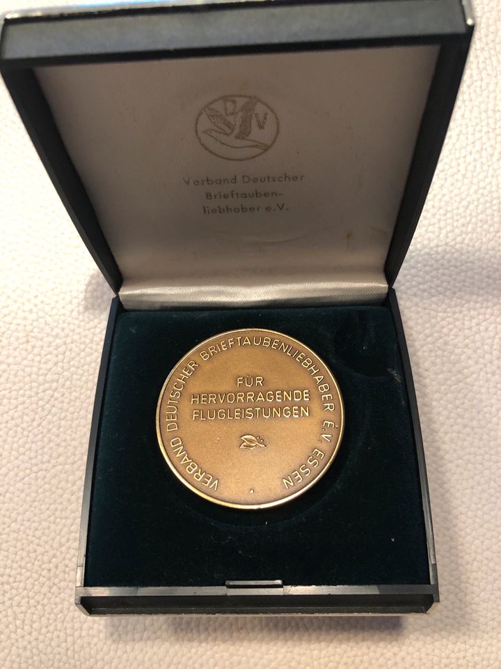 Medaille Brieftauben Verein Essen in Herne