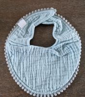 Elodie Baby Musselin Bib Halstuch Lätzchen Blau Nordrhein-Westfalen - Erkrath Vorschau