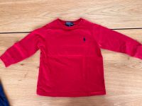 Polo Ralph Lauren Jungen langarm shirt rot 2T 86 92 Hessen - Bad Homburg Vorschau