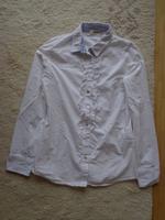 Bluse, weiß, Rüschen, Imperial, Größe L - M Hessen - Karben Vorschau