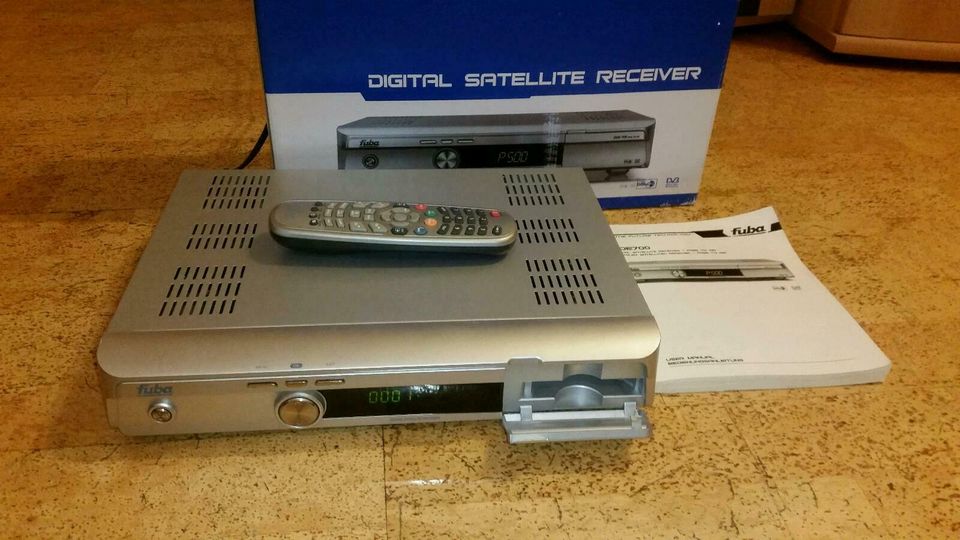 Digitaler Sat Receiver Fuba ODE700 inkl. OVP und Fernbedienung in Leinzell