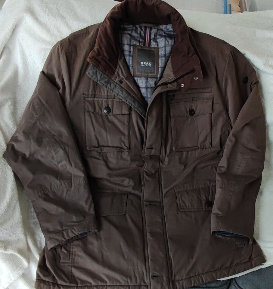 Brax Herrenjacke Field Jacket Gr. 58 mittelbraun in Hohenfelde bei Kiel