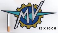XXL MV AGUSTA logo aufnäher für F4 750 1000 Brutale 675 800 F3 Nordrhein-Westfalen - Emmerich am Rhein Vorschau