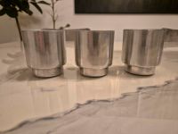 H&M Home 3x Kleiner Übertopf/ Blumentopf Schale  Silber Metall Düsseldorf - Pempelfort Vorschau