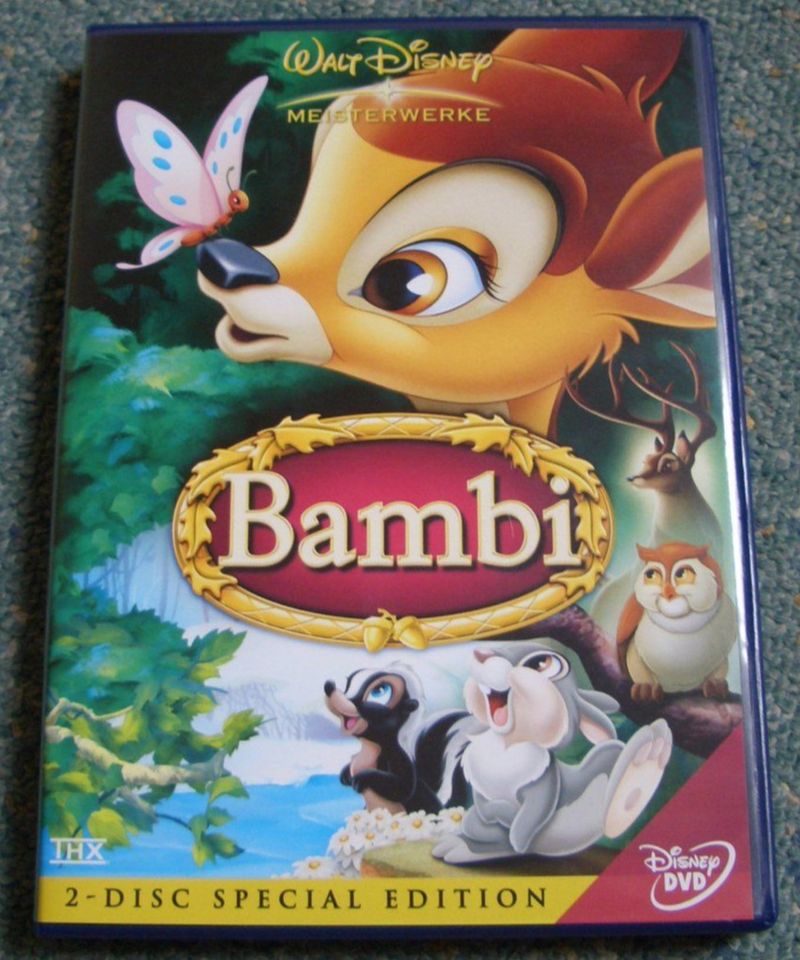 DVD Bambi 2-Disc Special Edition Walt Disney Erstaufl. Z4 selten! in Limburg