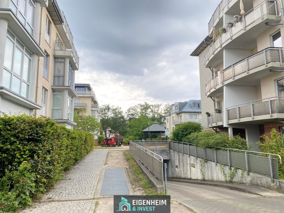 Charmante 3-Zimmerwohnung mit Terrasse und 2 Tiefgaragenstellplätzen in Berlin Pankow in Berlin