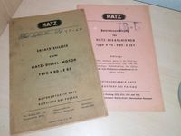 Hatz Motor, Diesel, Anleitung, Ersatzteileliste, E80, E85, E89 Nordrhein-Westfalen - Steinheim Vorschau