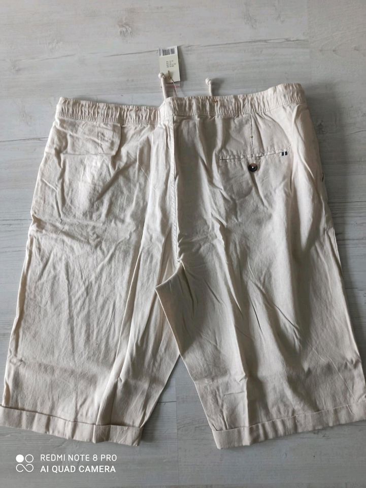 Herren Leinen Shorts Bermudas Sommer Hose 66 64 neu in Berlin