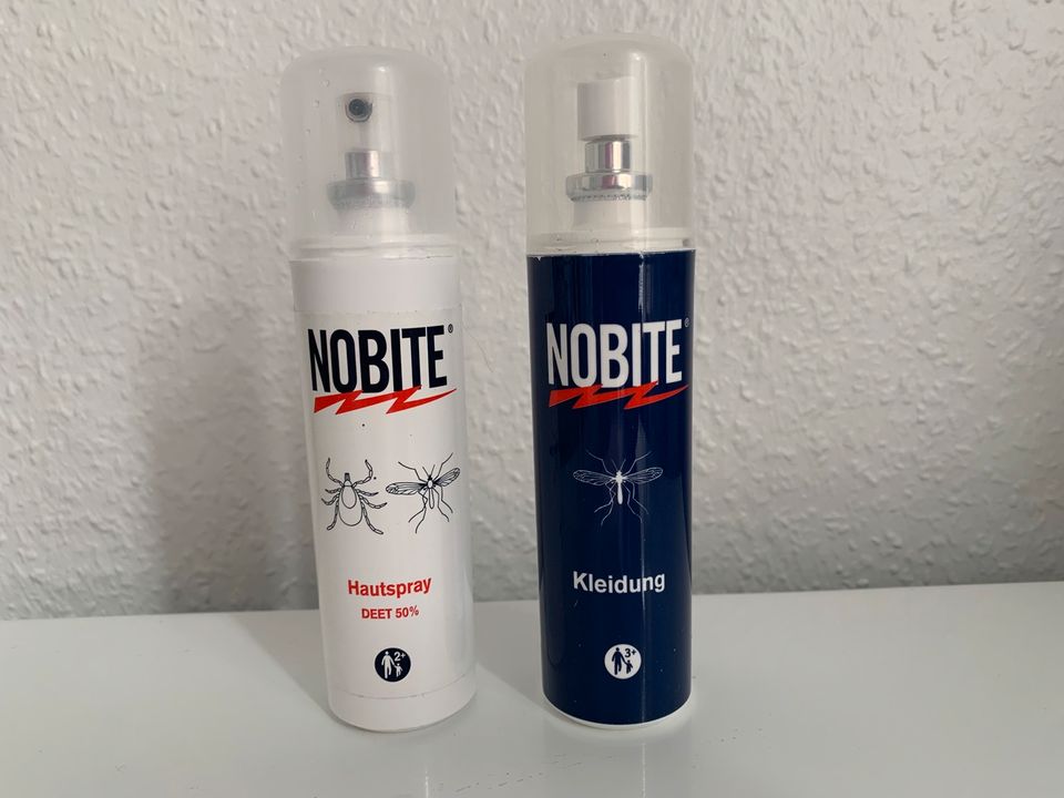 NOBITE Hautspray DEET 50% + 2 Kleidungssprays in Berlin