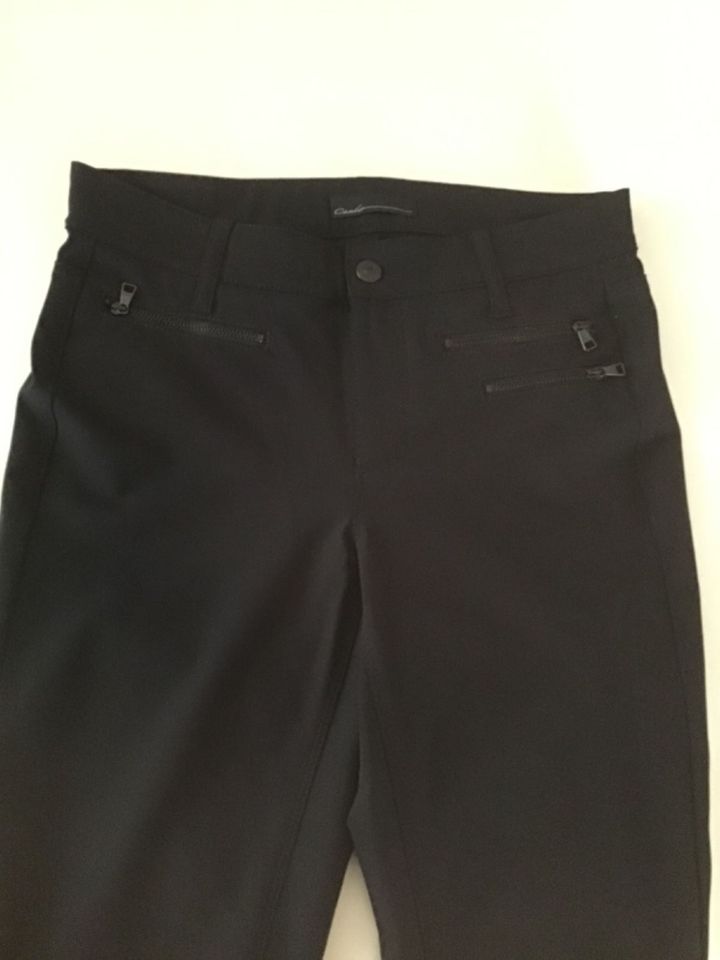 Cambio Hose Parla Zip Schwarz Gr. 36 ungetragen in Frankfurt am Main