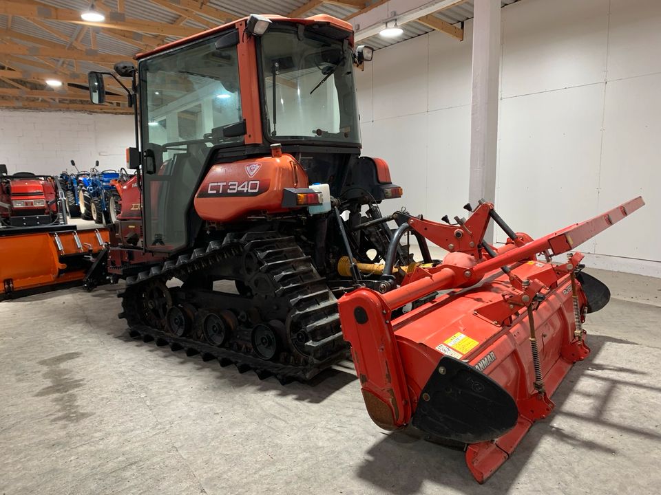 Traktor Kettentraktor Yanmar CT 340 Raupe.Schneeschild. in Schönwalde-Glien