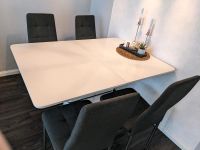 Wohnzimmer Tisch weiß ausziehbar 130x90cm Bergedorf - Hamburg Lohbrügge Vorschau