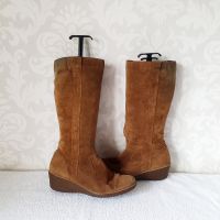 Ecco Wildleder Damen Langschaft Stiefel ✨ Winter Boots ✨ braun 41 Kiel - Melsdorf Vorschau