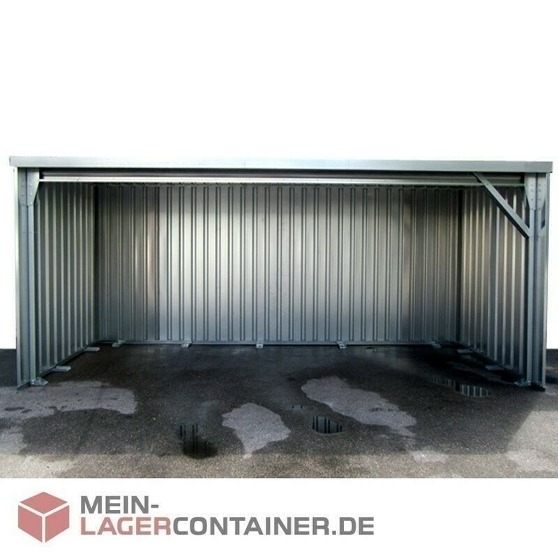 6x2m Unterstand Container Pausen-Unterstand o. Boden schwellenfei in Stuttgart